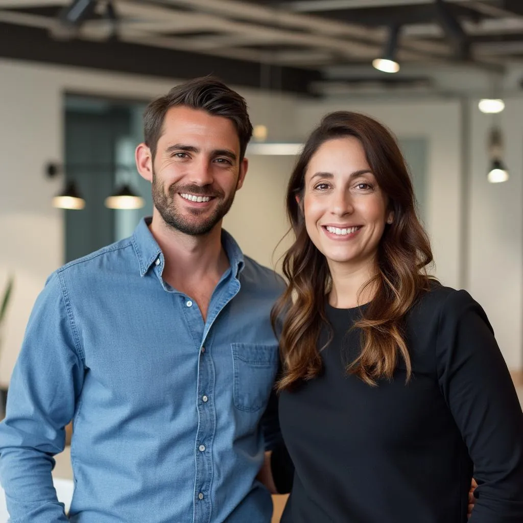 Cofundadores de startup fintech